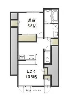 GRATIA(グラティア)【1階】の間取り