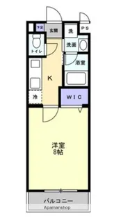ミモザヒルズ岡山医大南【1階】の間取り