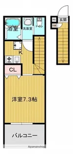 ONWARD【2階】の間取り