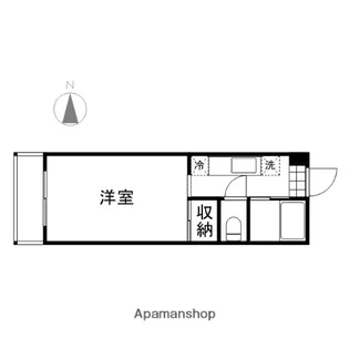 FLATLEAVES学南町【2階】の間取り