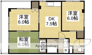 サンシャインレジデンス【103号室】の間取り