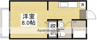 立花ハイツ【202号室】の間取り