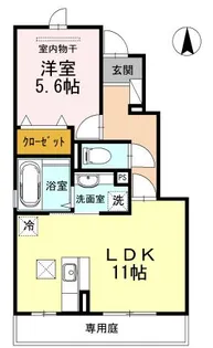 シュロスM【1階】の間取り