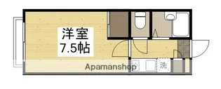 メゾンすみれA【1-3号室】の間取り