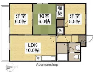 トーコーレジデンス豊成【7階】の間取り