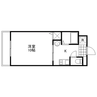 プリムローズ【202号室号室】の間取り