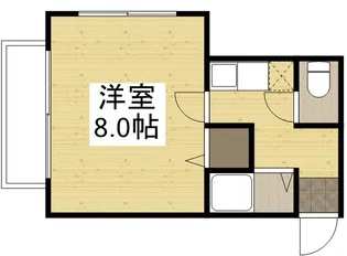 コーポフォレスト【1階】の間取り