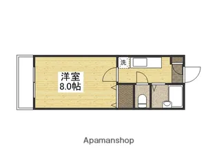 リーセント大和町【308号室】の間取り