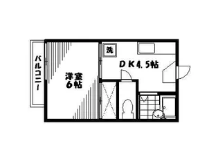 岡山県岡山市中区藤原西町2丁目【アパート】の間取り
