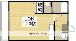コートダジュール D棟【1階】の間取り