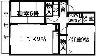 プレザント芳泉【2階】の間取り