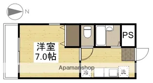 入江第2ビル【4階】の間取り