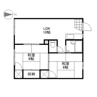 ドミール山川【2階】の間取り