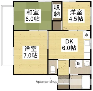 ヴィラ・メリー【1階】の間取り