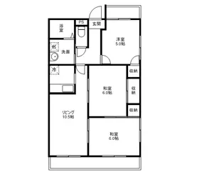 フォートレス藤崎【2階】の間取り