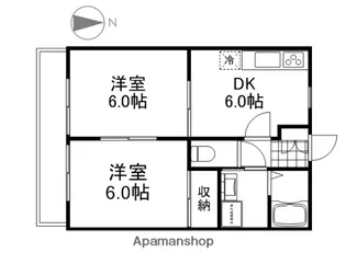サンガーデン平井A【1階】の間取り