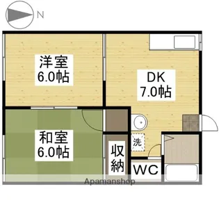 サンコープ【2階】の間取り