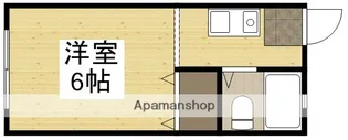 津島エレガンス【F号室】の間取り