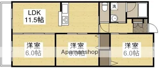 第一蔵用ハイツ【205号室】の間取り