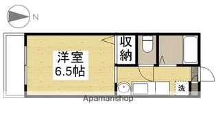 アブニールつしま A棟【1階】の間取り
