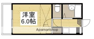 サンハウス【2階】の間取り