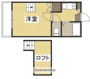 パレス21【1階】の間取り