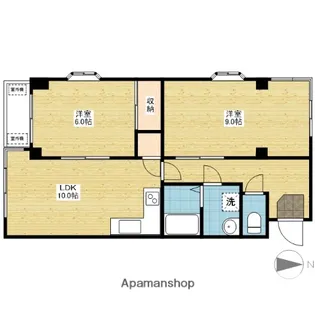 プルミエール田中【3階】の間取り