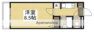 シダー西大寺【4階】の間取り