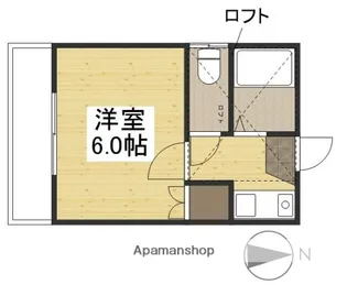 アーク乙多見【1階】の間取り