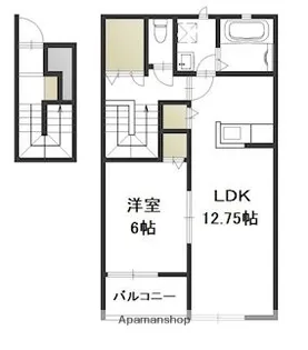 クラウンフィールドN C【2階】の間取り