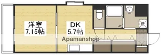COCO中島田【8階】の間取り