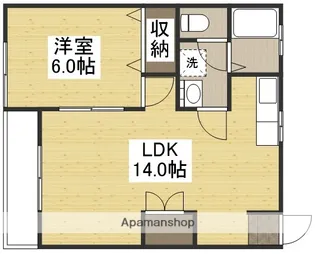 ララ松崎【2階】の間取り