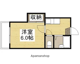 BRUNO浜1【2階】の間取り