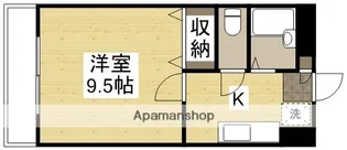 マイヨール【307号室】の間取り