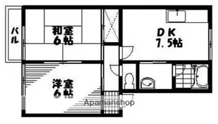シティハウスジョア【101号室】の間取り