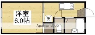 コーポプチⅢ【2階】の間取り