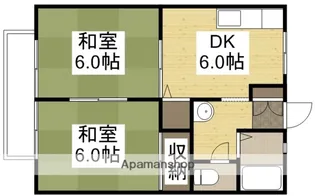 コーポモザン109【1階】の間取り