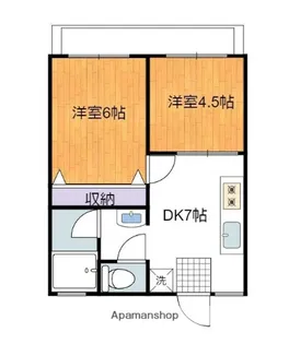 ROSE COURT ききょう町【2階】の間取り