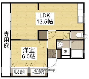 エントピア小山 A【1階】の間取り