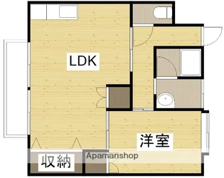 メゾン広谷15号棟【1階】の間取り