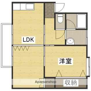 メゾン広谷15号棟【2階】の間取り