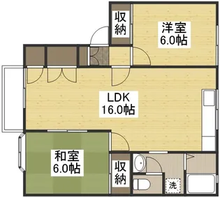 メゾン・ヴェルデ A【2階】の間取り
