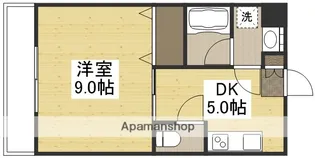 レプトン大福【4階】の間取り