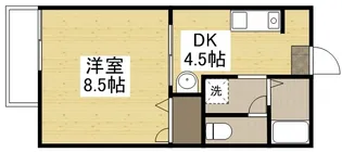 ティファナ【1階】の間取り