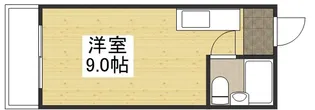 センチュリー伊島B棟【1階】の間取り