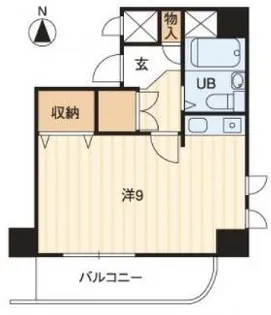ダイアパレス京町Ⅱ 【5階】の間取り