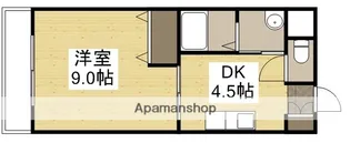 コザックス【3階】の間取り