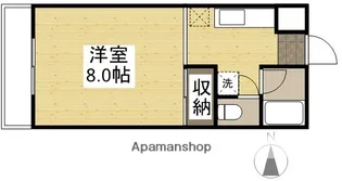 グランドソレーユ【303号室】の間取り