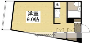 野上ビル【205号室】の間取り