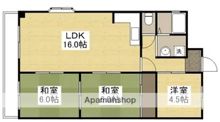YSビル岡南【201号室】の間取り